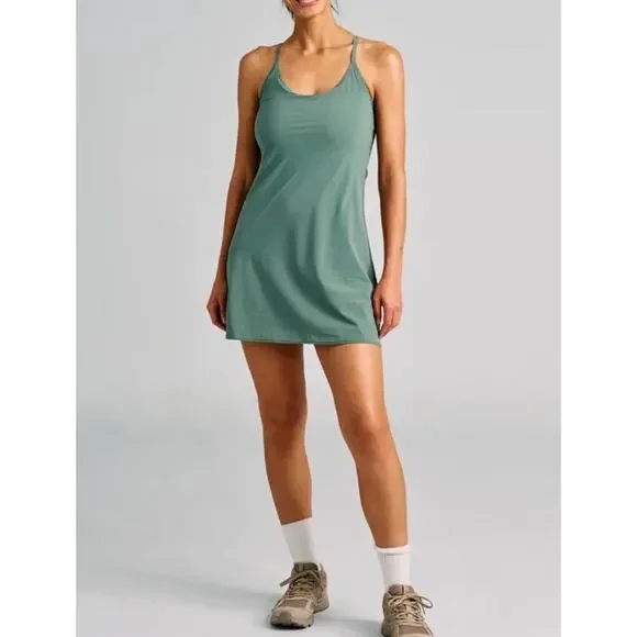 Outdoor Voices | Dresses | Outdoor Voices The Exercise Dress Laurel Wreath  Green Womens Size Small | Poshmark